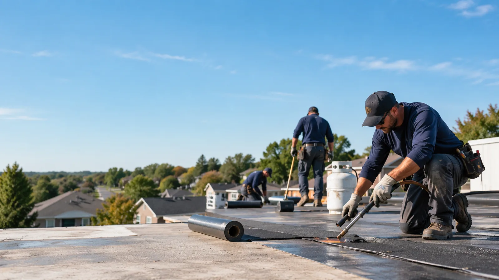 Flat Roof Leak Repair providers in Glynn, LA